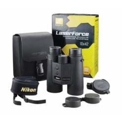NIKON Jumelles-Télémètre LASER FORCE 10X42 -Magasin De Tir À L'Arc Sportif nikon jumelles telemetre fury hd 5000 10x42 4