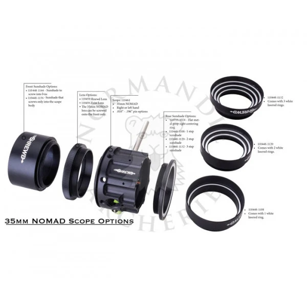 SHREWD - Lentille FEARTHER VISION Verde Vitri NOMAD 5 SHREWD - Lentille FEARTHER VISION Verde Vitri NOMAD – Image 3